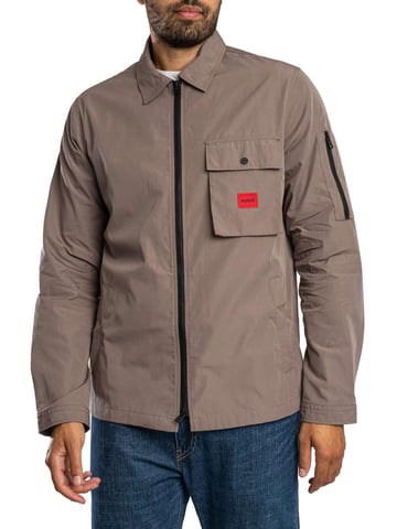 HUGO Emmond Overshirt, Grey