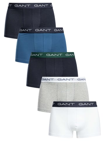GANT 5 Pack Trunks, Multicoloured