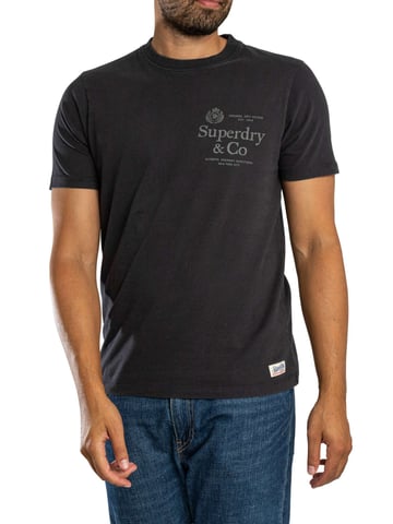 Superdry 1954 Company Relaxed T-Shirt, Blue