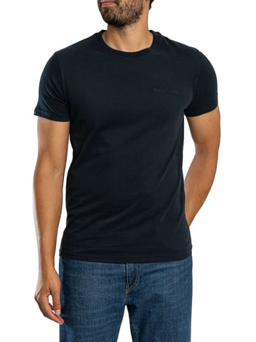 Superdry Essential Company Logo T-Shirt, Blue