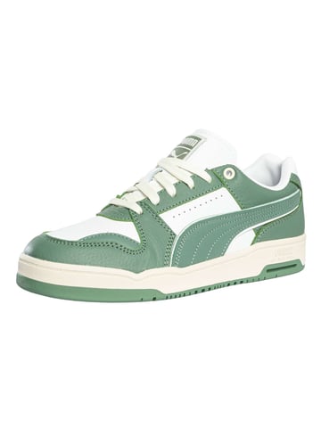 Puma Slipstream Lo Vintage Leather Trainers, White
