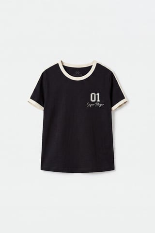 Youth Unisex Cotton Elastane T-Shirt