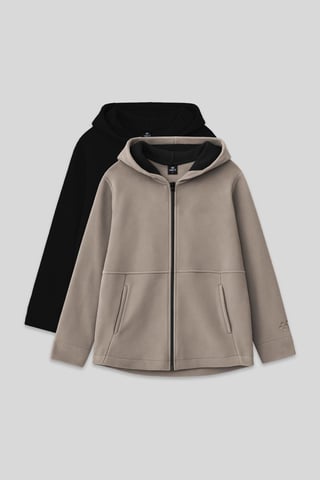 Youth Unisex Hooded Zip Sweatshirt