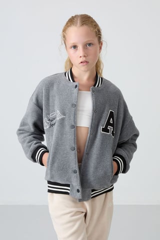 Youth Snap Sweatshirt