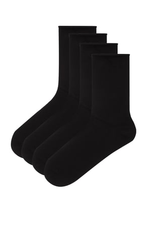 4-pack bomullsstrumpor
