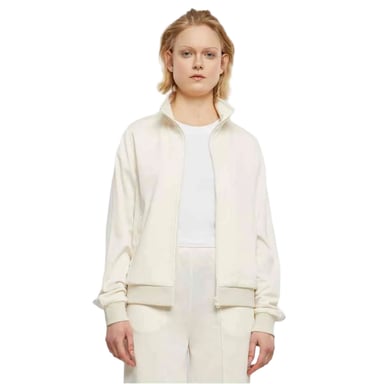 Urban Classics Womens/Ladies Retro Track Jacket (White Sand)