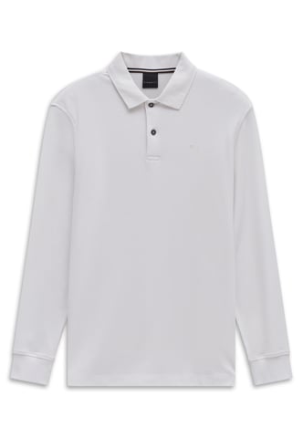 Bugatti Herren Polo-Shirt Baumwolle Langarm