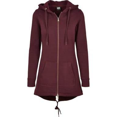 Urban Classics Womens/Ladies Sweat Parka (Wine Red)