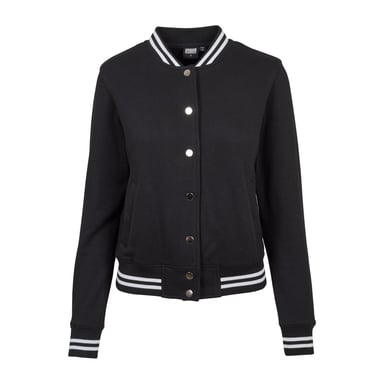 Urban Classics Womens/Ladies Varsity Jacket (Black)