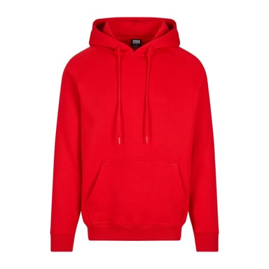 Urban Classics Mens Blank Hoodie (Red)