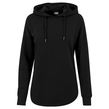 Urban Classics Womens/Ladies Terrycloth Oversized Hoodie (Black)