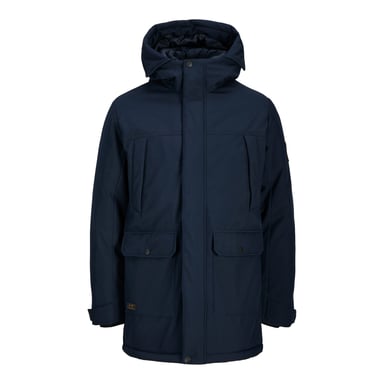 Jack & Jones Jas winter Finn Softshell Parka Blue