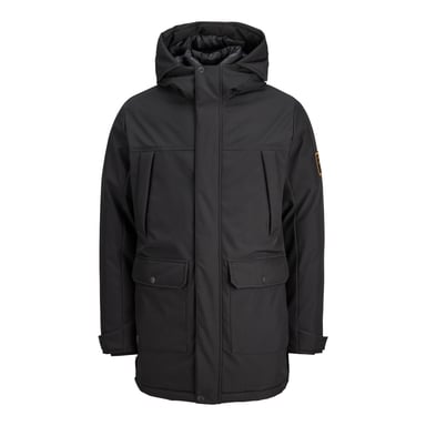 Jack & Jones Jas winter Finn Softshell Parka Black