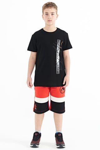 Youth Cotton Blend Shorts