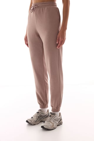 Överdimensionerade Sweatpants i Bomullsmix med Taperad Passform
