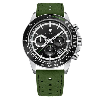 Titanio Horloge Tiberius Silver