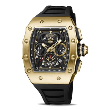 Rotorcraft Horloge Commander Goud