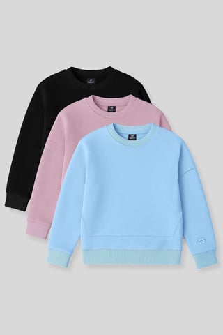 Youth Unisex Cotton-Blend Sweatshirt