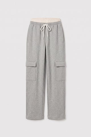 Youth Unisex Elastic Waist Wide Leg Sweatpants