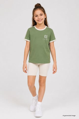 Youth Unisex Cotton Elastane T-Shirt