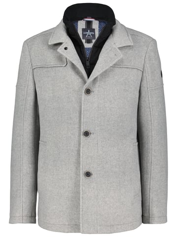 Rustclad wool coat - Light Grey