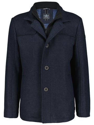 Rustclad wool coat - Navy