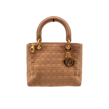 Dior Vintage Tygväska Lady Dior