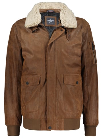 Seeker leather pilot jacket - Umbria