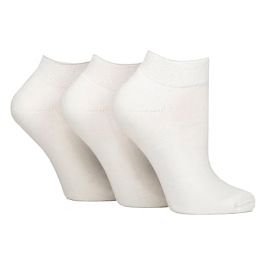 3-pack Unisex Bambu Diabetiker Träningsstrumpor Mjuka Andningsbara Sköna Passform För Varje Dag