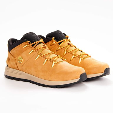 Enkellaarsjes voor dames en heren van Timberland in beige