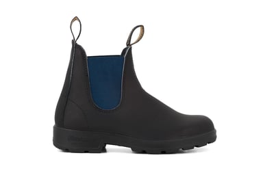 Blundstone #1917 Zwart/Marine Chelsea-laars