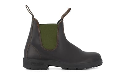 Blundstone #519 Stout Brown/Olive Chelsea Boot