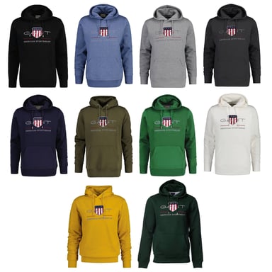 Gant Regular Archive Shield Hoodie Sweatshirt