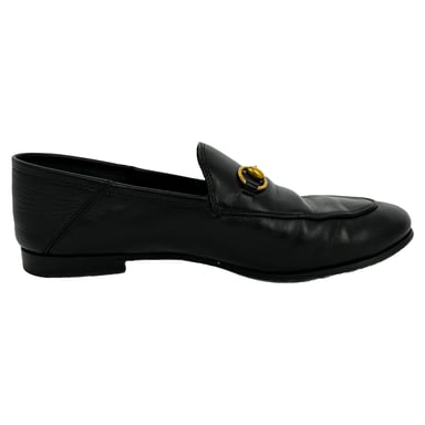 Gucci Horsebit Loafers in Black Calf Leather