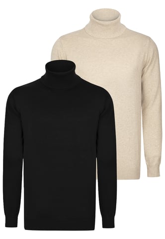 Pullover Turtleneck Pullover Pack Of 2