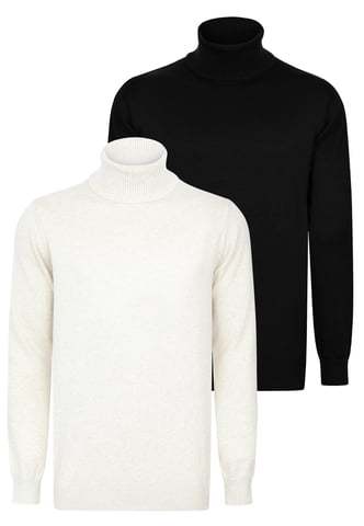 Pullover Turtleneck Pullover Pack Of 2