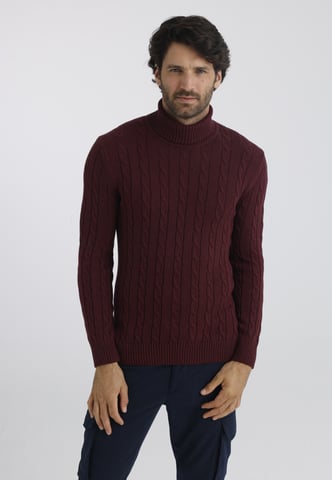 Pullover Cable Knit Turtleneck Pullover
