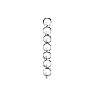 Gucci Vintage Silver Bracelet Logo Link