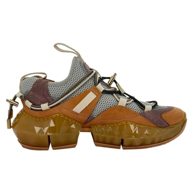 Jimmy Choo Diamond Trail låga sneakers i flerfärgad polyester