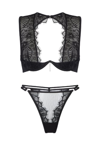 Lingadore Underwired bra with String