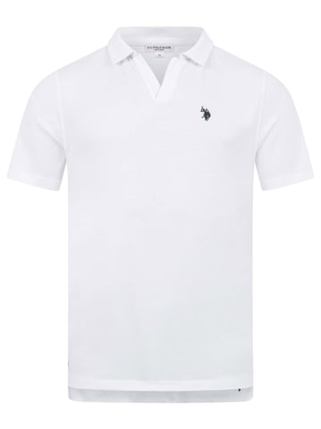 U.S. Polo Assn. men’s polo shirt with open collar