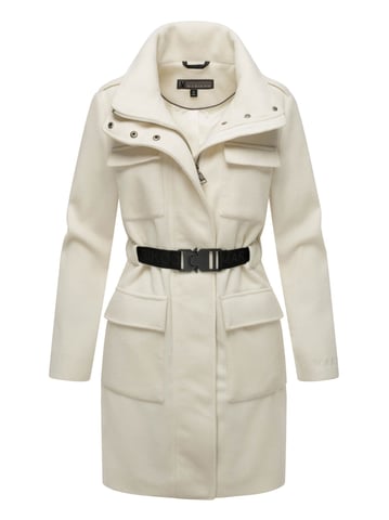 Marikoo women’s winter coat Tanokoo with stretch belt