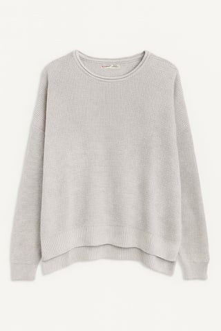 Boat Neck Relaxed Fit Sweater