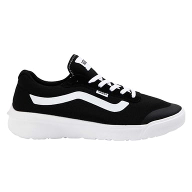 Vans Mens Side Stripe Canvas Trainers (Black)