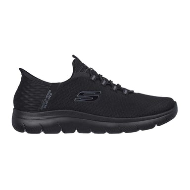 Skechers Mens Summits - High Range Slip-In Trainers (Triple Black)