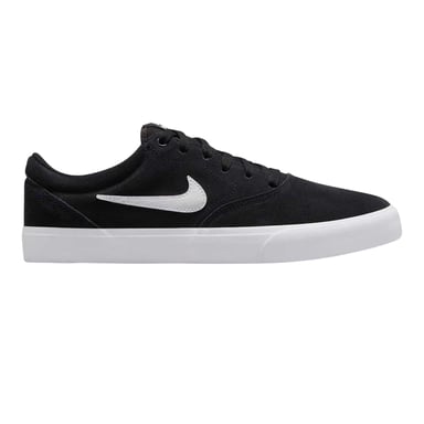 Nike Mens Charge Suede Low Cut Shoes (Black/White)