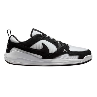 Nike Mens Air Jordan CMFT Era Leather Basketball Shoes (Black/White)