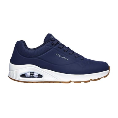 Skechers Mens Uno Stand On Air Skech-Air Trainers (Navy)