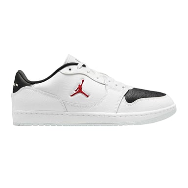 Nike Mens Air Jordan Court Connect Leather Trainers (White/Red/Black)