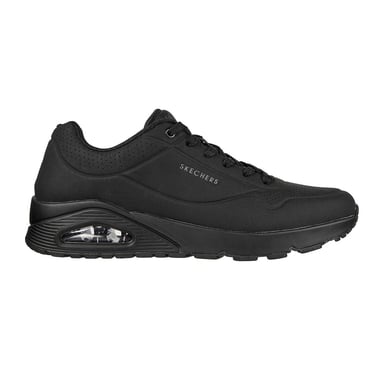 Skechers Mens Uno Stand On Air Skech-Air Trainers (Triple Black)